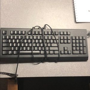 Taxer mechamembrane keyboard and Logitech mouse
